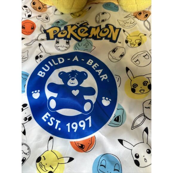 Build A Bear Pokemon Pikachu Plush Stuffed Toy 18" BAB With Original Bag - Picture 2 of 10